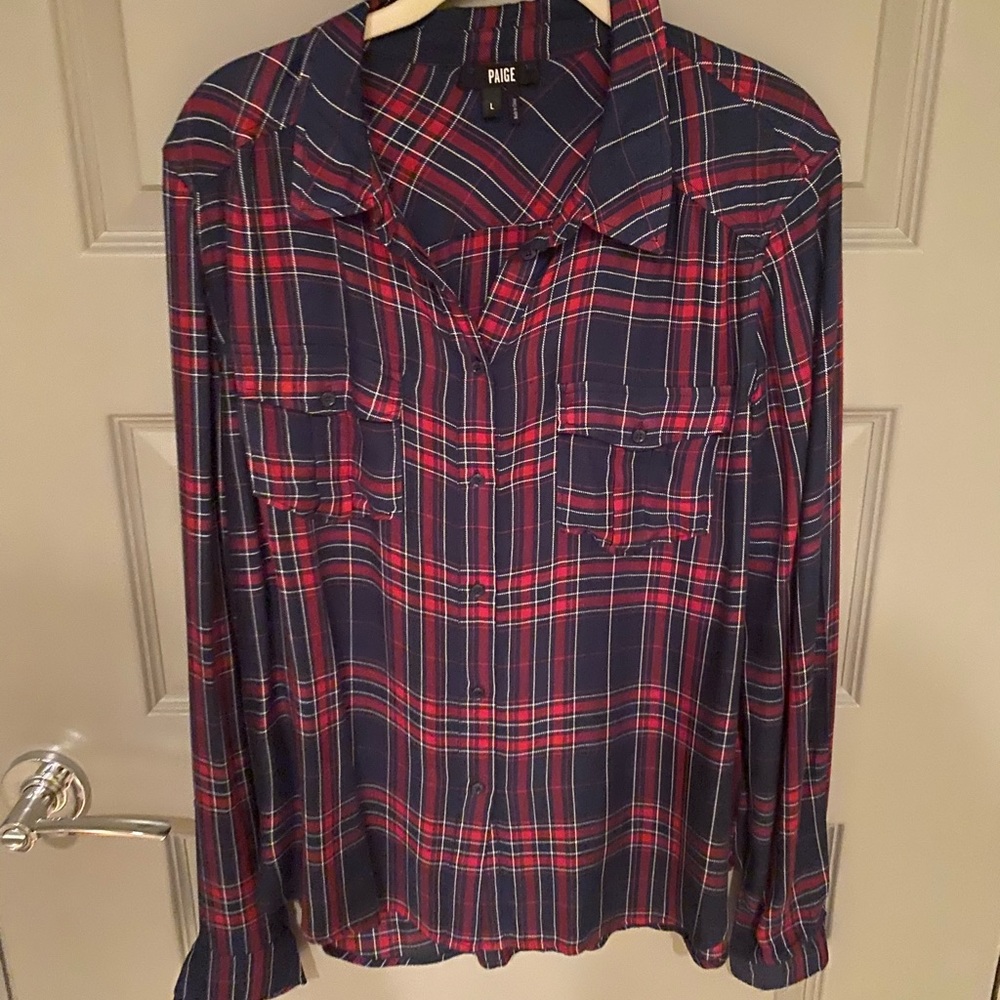 Paige Denim Flannel Size L